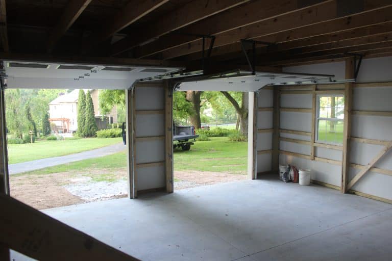 2-door garage open with attic in pa for sale