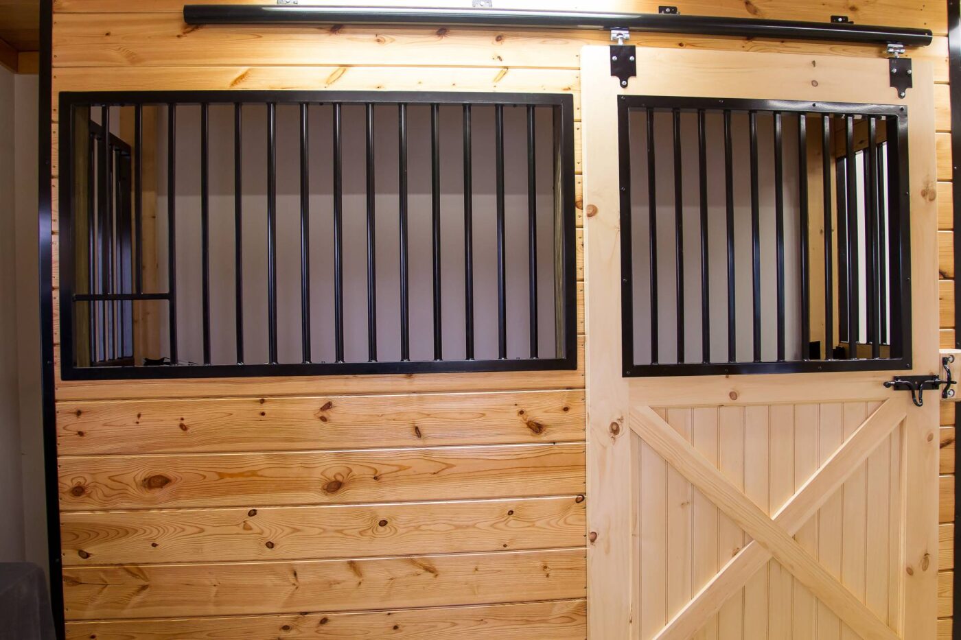 new horse stall doors