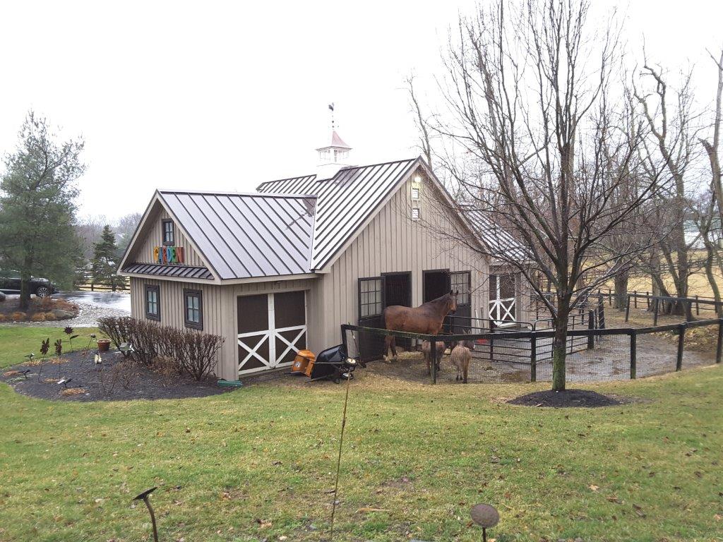 Horse Barn Building