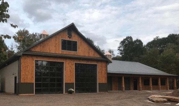 Luxury horse barn structure