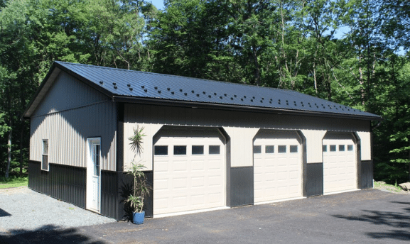 3 Car garage type with storage space