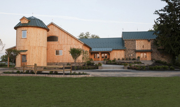 Luxury horse barn kit in Chester County PA