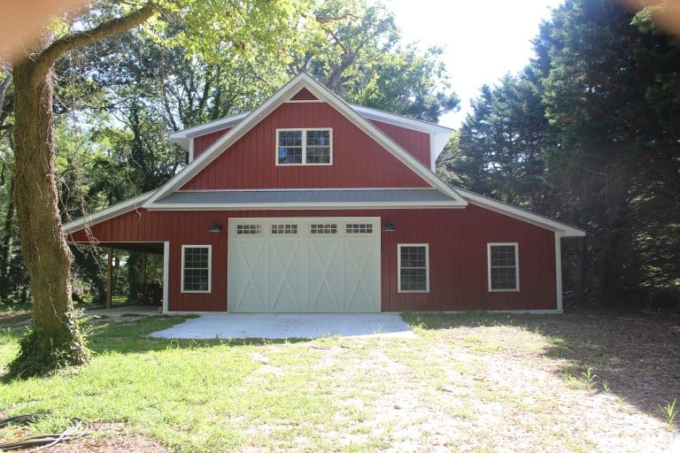 30x36 garage with finished attic space in exmore va 66