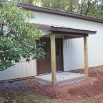 front porch on 30x40 workshop with porch for sale in reading pa