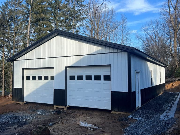 30x48 garage in glen mills pa 1