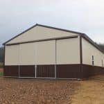double sliding doors on a 30x52 warehouse for sale in selinsgrove pa