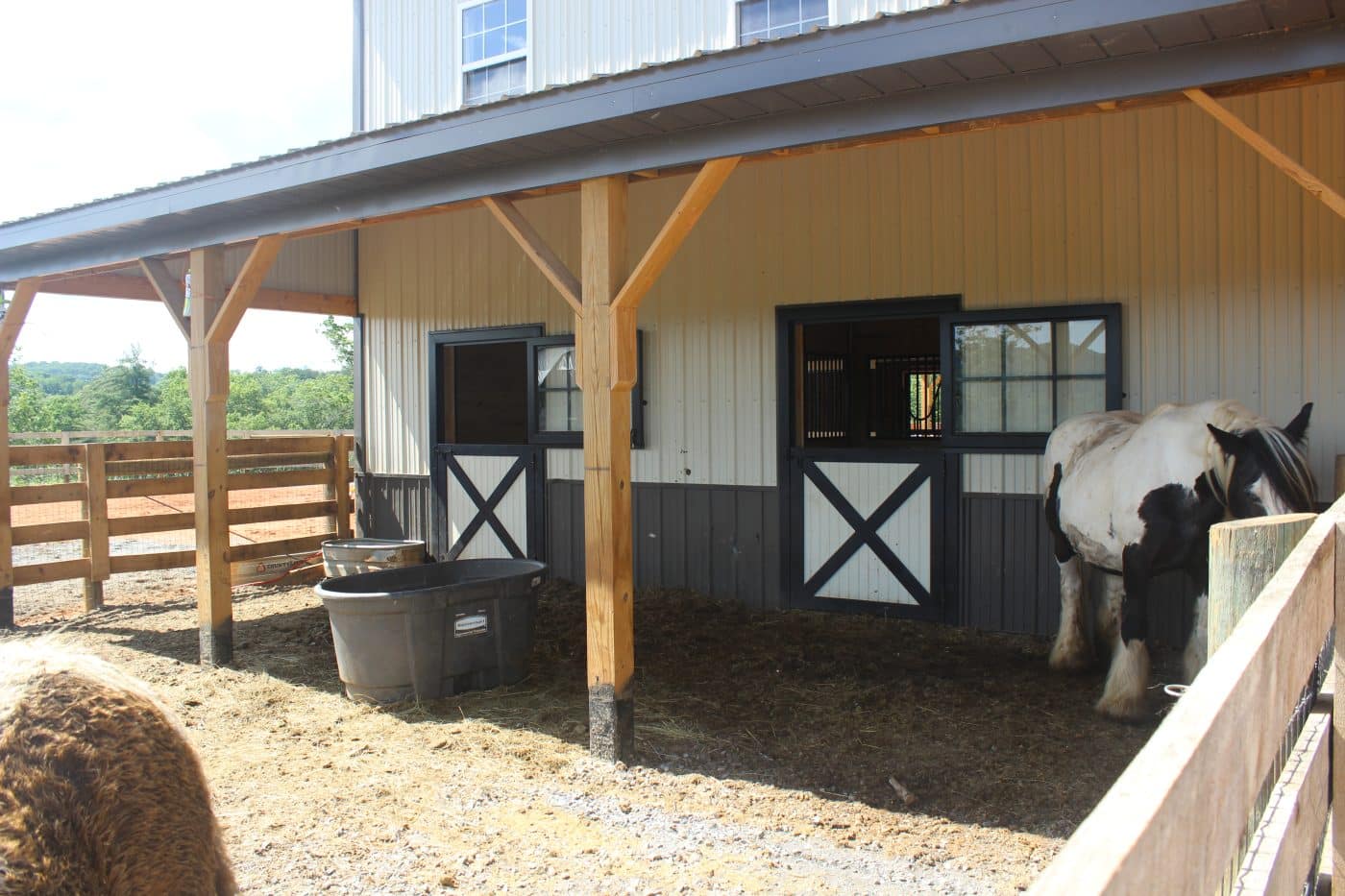 36x48 horse barn with olt in roanoke va 33