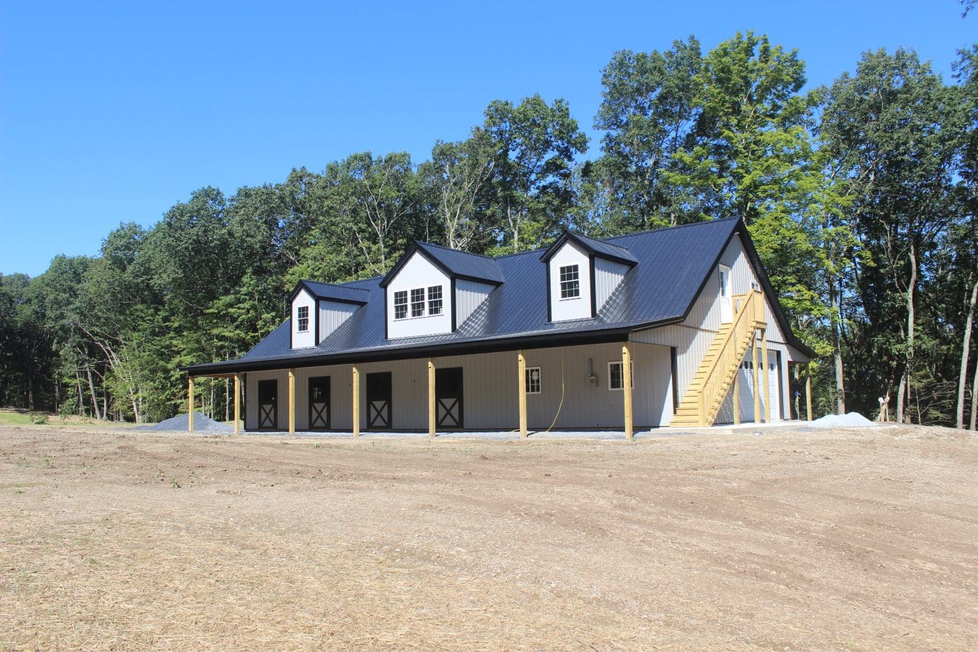 36x72 horse barn with olts in stroudsburg pa 43
