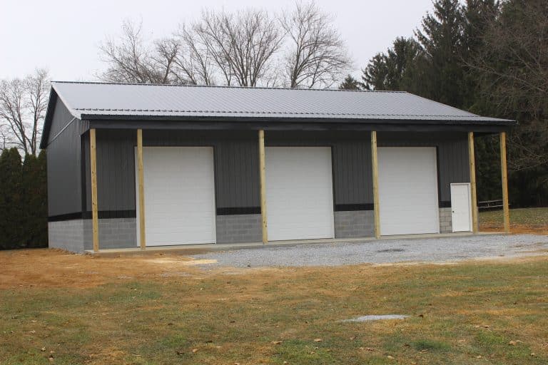 40x55 garage wmezzanine in stevens pa 20