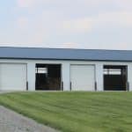 4 garage door 40x80 ag building for sale