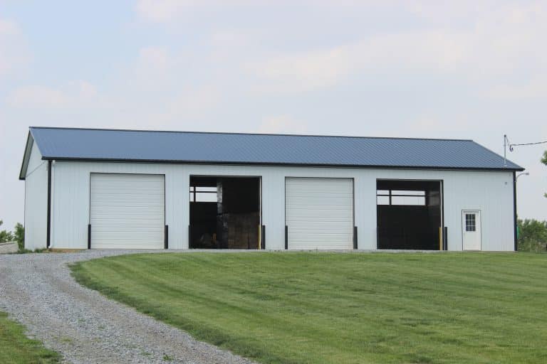 4 garage door 40x80 ag building for sale