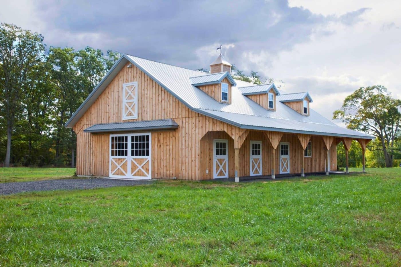 wooden barn from new holland