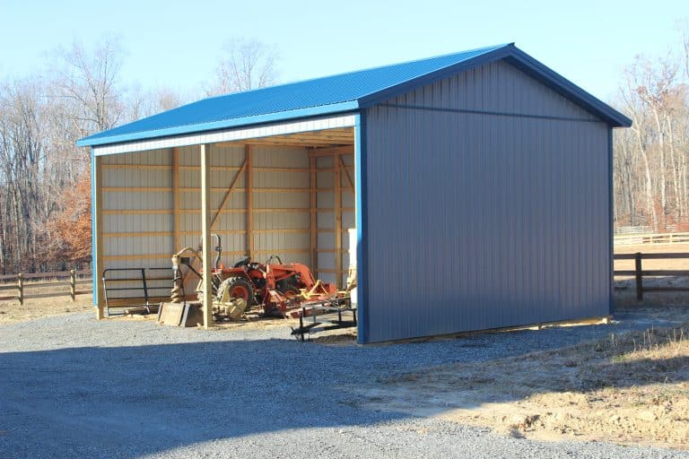 24x36 equipment shed kit