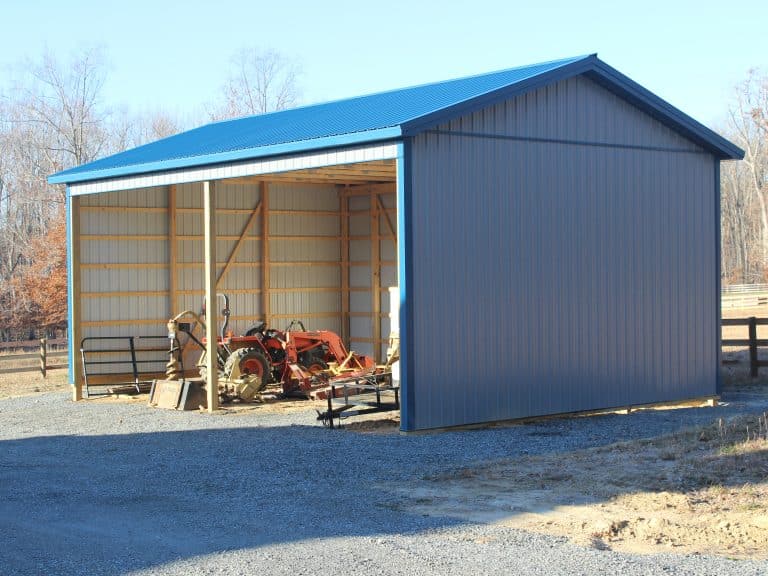 24x36 Equipment Shed Kit