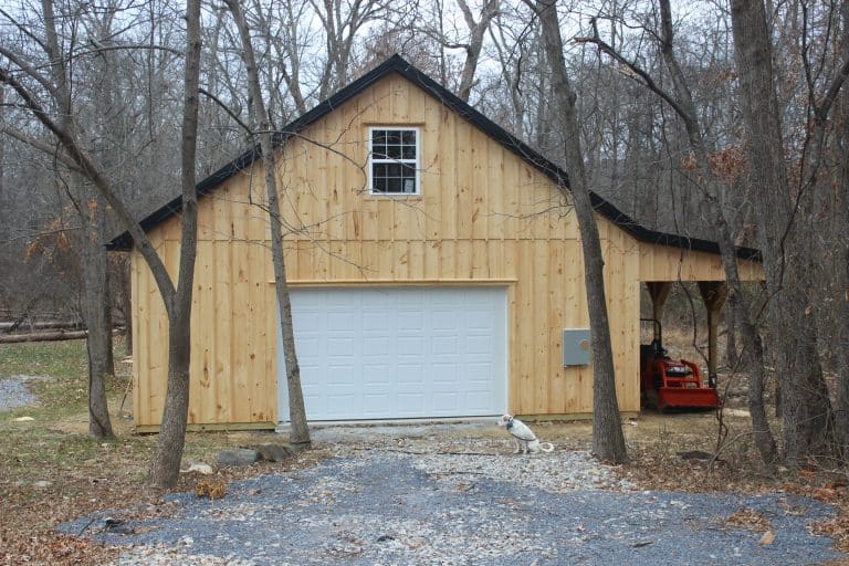 30x40 workshop with attic & lt kit