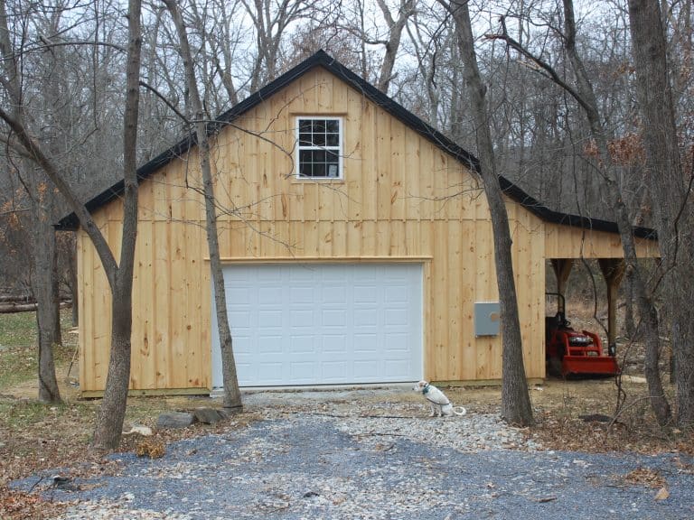 30x40 workshop with attic & lt kit
