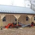 30x40 workshop with attic & lt kit