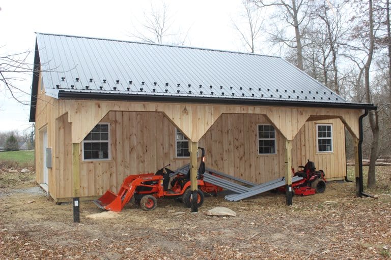 30x40 workshop with attic & lt kit