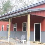 30x60 workshop with attic & porch kit