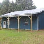 36x40 2-car garage with lt kit