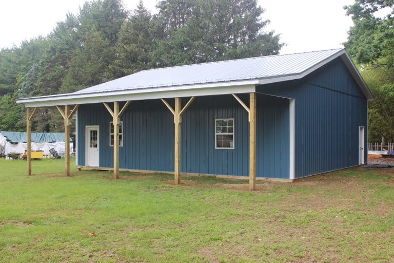 36x40 2-car garage with lt kit