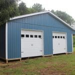 36x40 2-car garage with lt kit