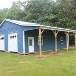 36x40 2-car garage with lt kit