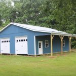 36x40 2-car garage with lt kit
