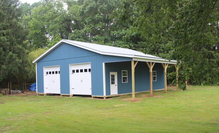 36x40 2-car garage with lt kit