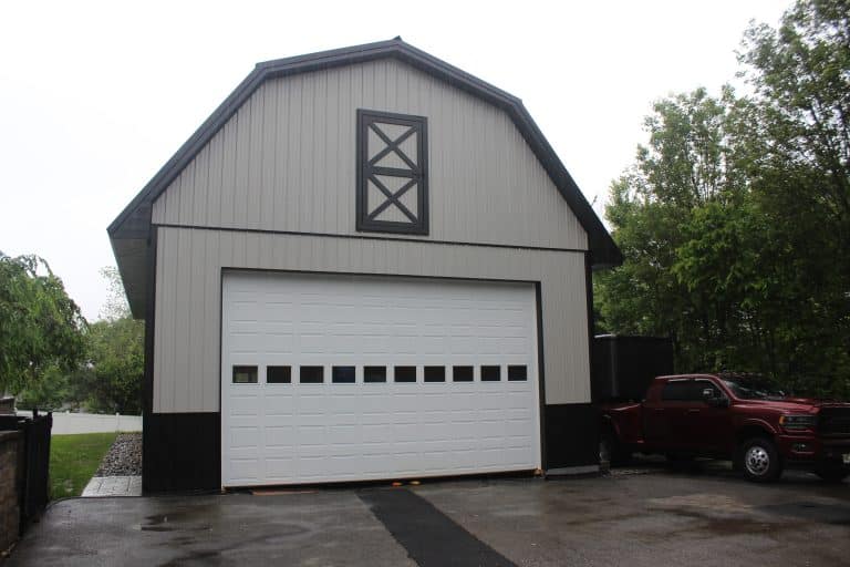 28x50 gambrel garage kit