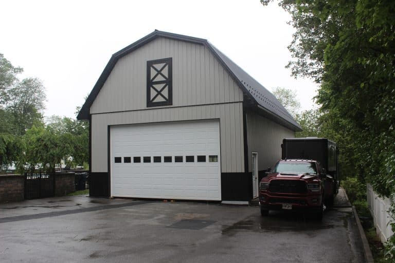 28x50 gambrel garage kit