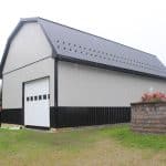 28x50 gambrel garage kit