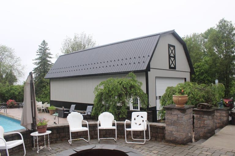 28x50 gambrel garage kit