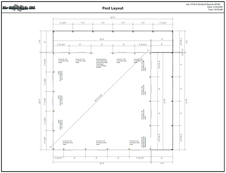 36x36 barndominium kit