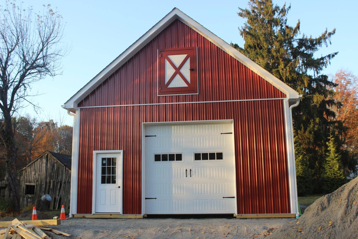 red pole barn in virginia